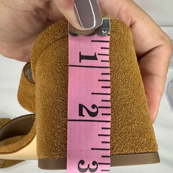 NW/OT Lamica Cognac Leather Slingback Sandal Size 9/40 - Picture 11 of 11